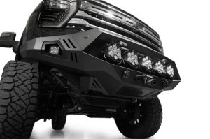 Chevrolet Silverado 2500 Front Bumper - Addictive Desert Designs - Bomber HD - Hammer Black - `24-`27 Chevrolet Silverado 2500 Front Bumper - Addictive Desert Designs - Bomber HD - Hammer Black - `24-`27